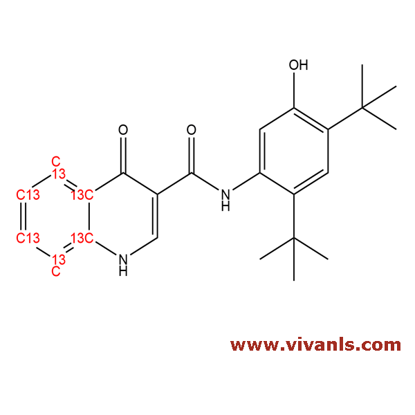 Stable Isotope Labeled Compounds-Ivacaftor 13C6-1663575052.png